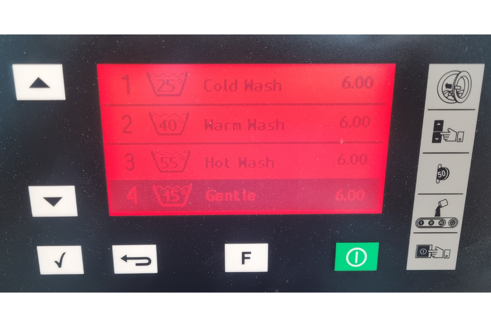 Washer select wash